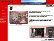 Tablet Screenshot of hotelsaini.it
